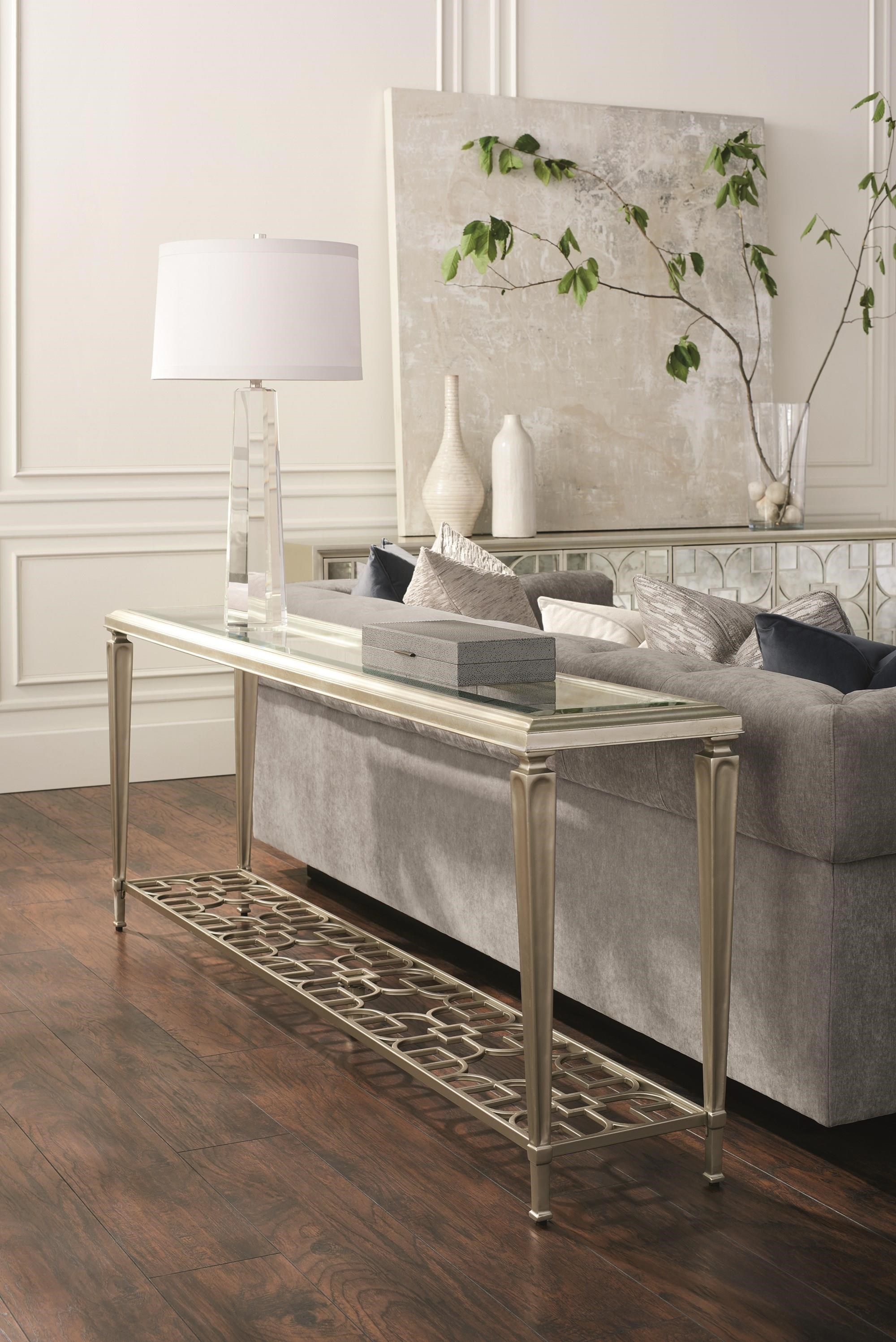 Caracole clearance console table